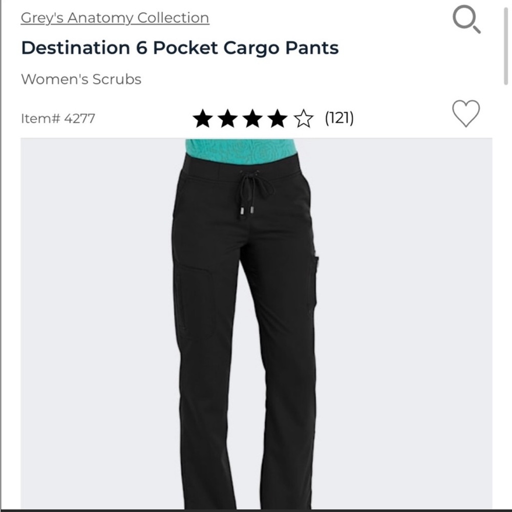 Grey's Anatomy Collection
Destination 6 Pocket Cargo Pants